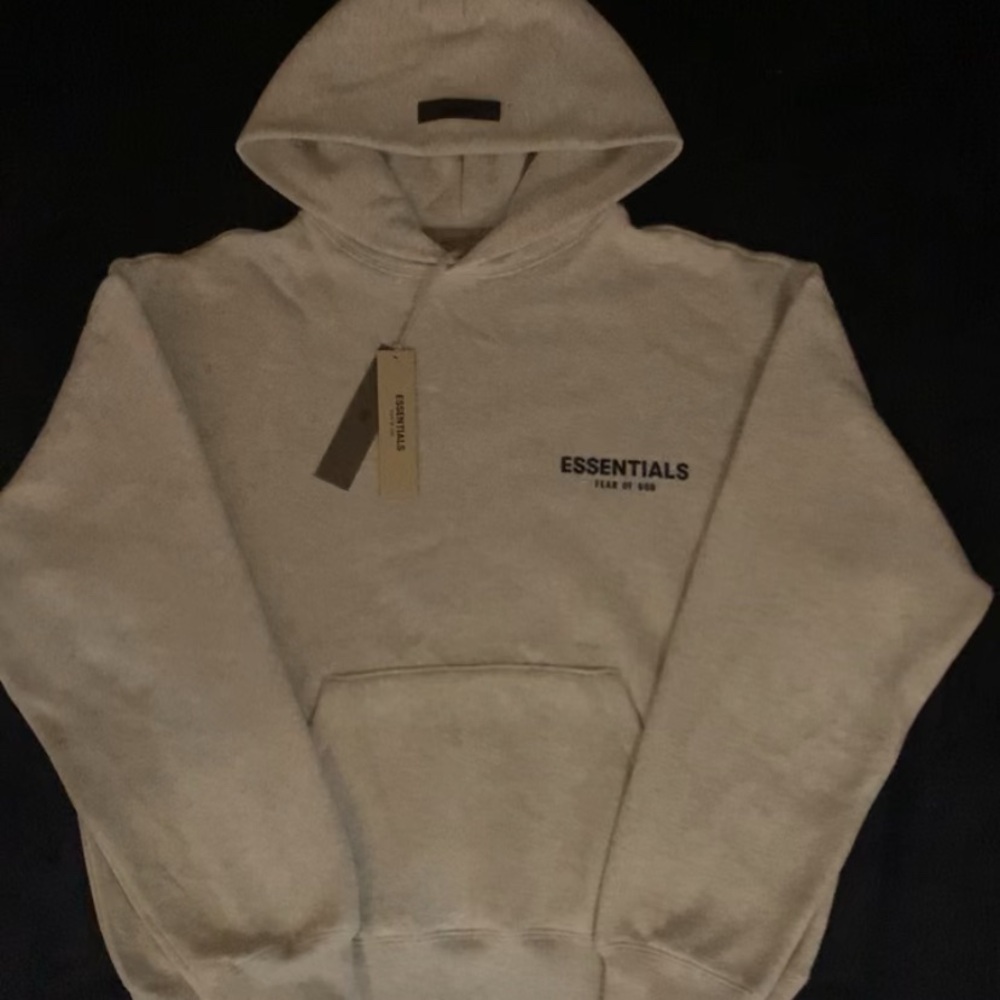 Essentials Stone Gray Hoodie